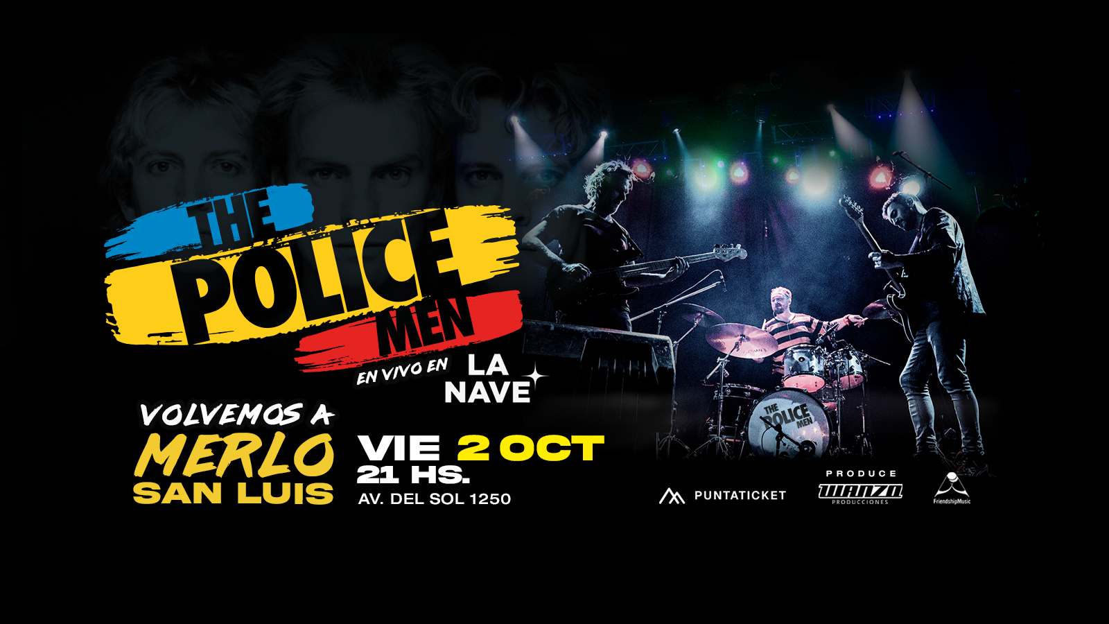 ¡The Police Men Vuelve a Merlo!