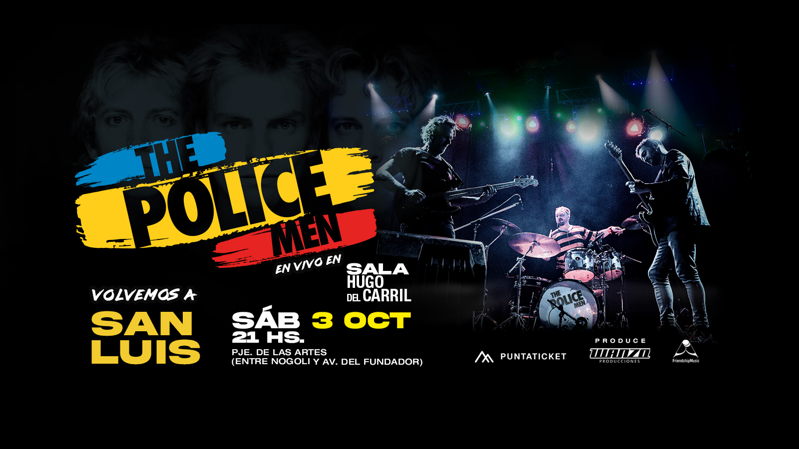 ¡The Police Men Vuelve a San Luis Capital!